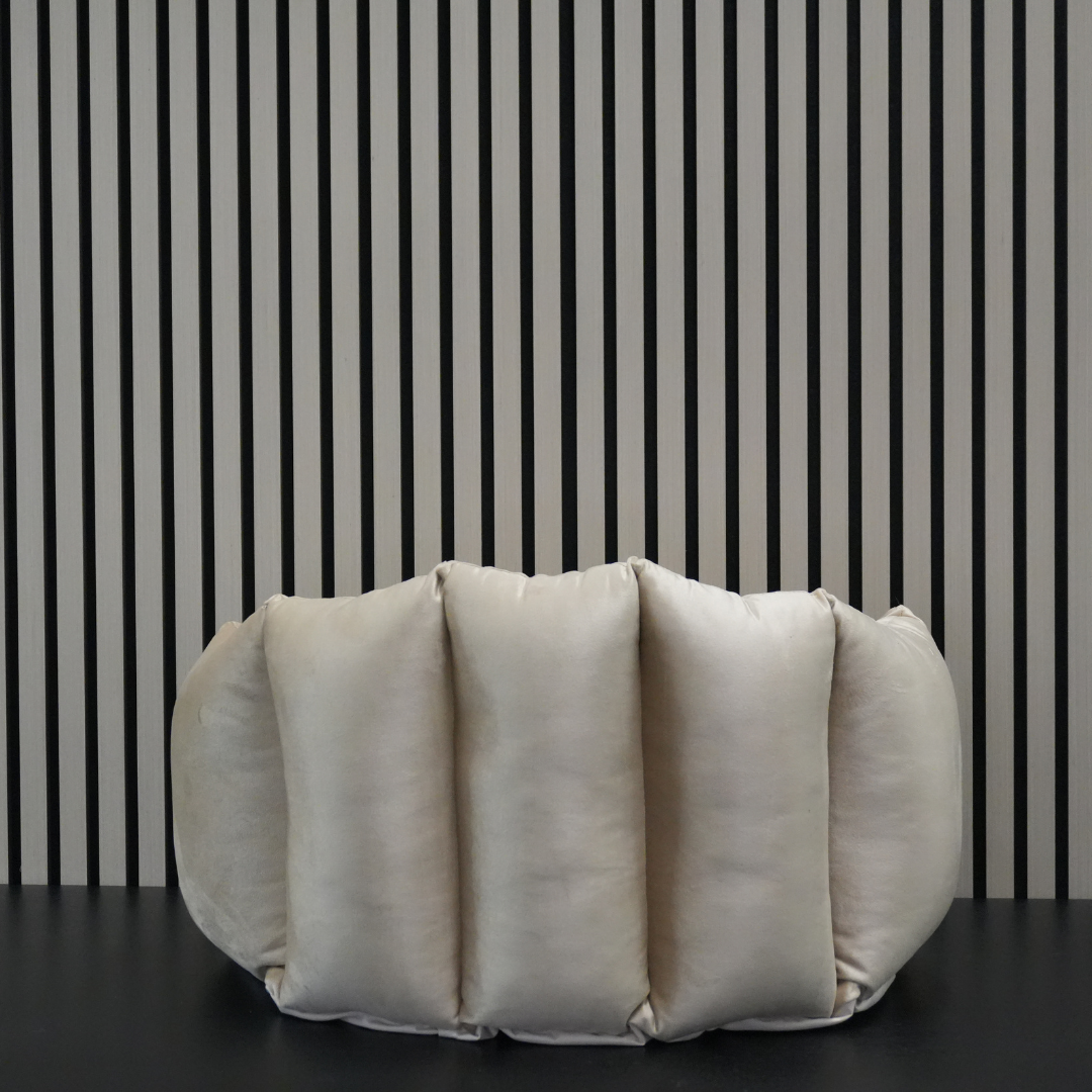 Hondenmand – Shell Beige Velours