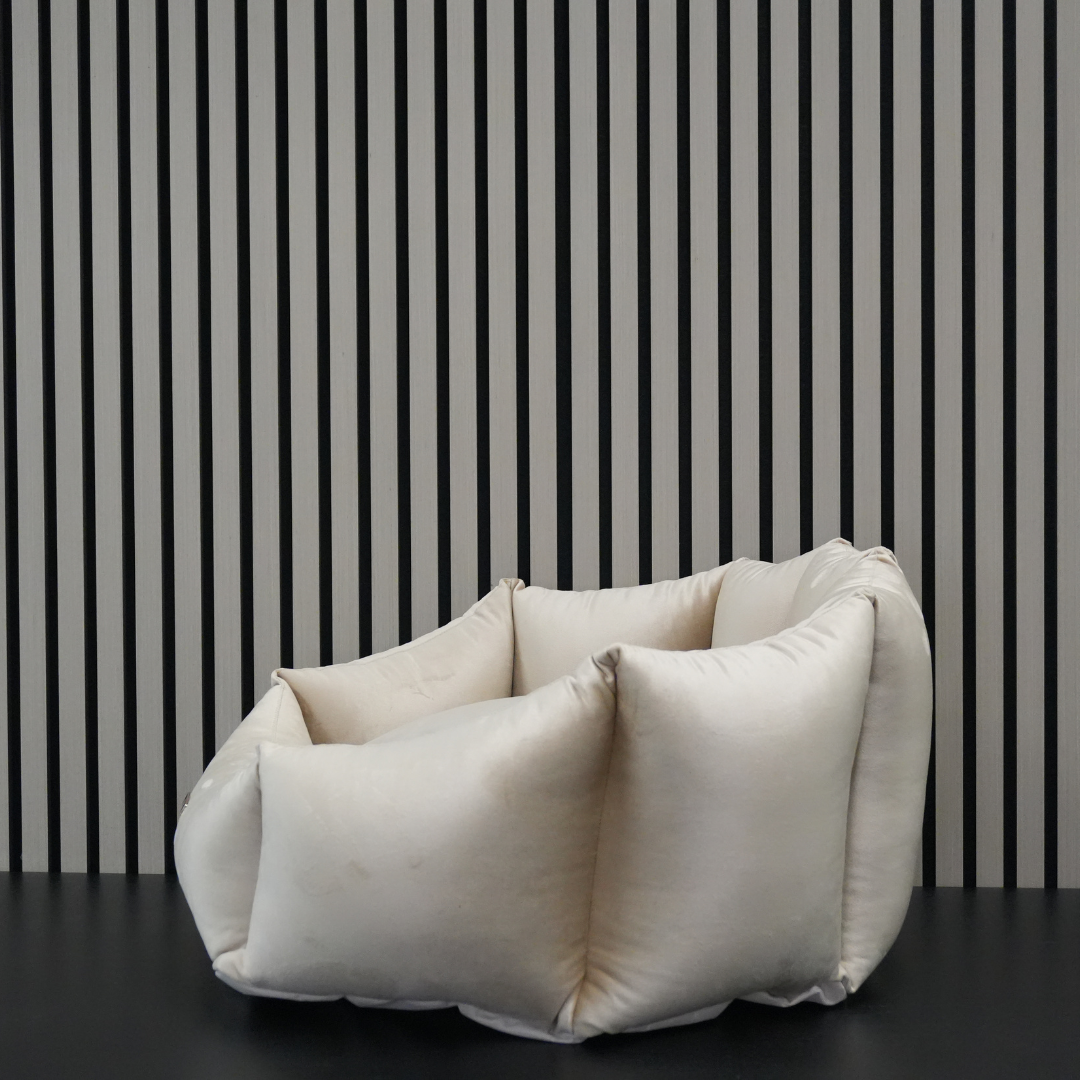 Hondenmand – Shell Beige Velours