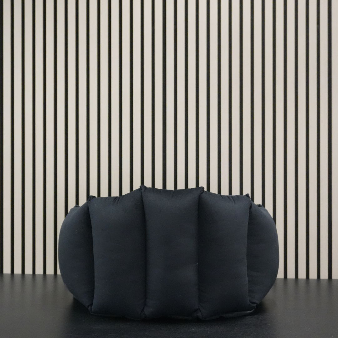 Hondenmand – Shell Zwart Velours