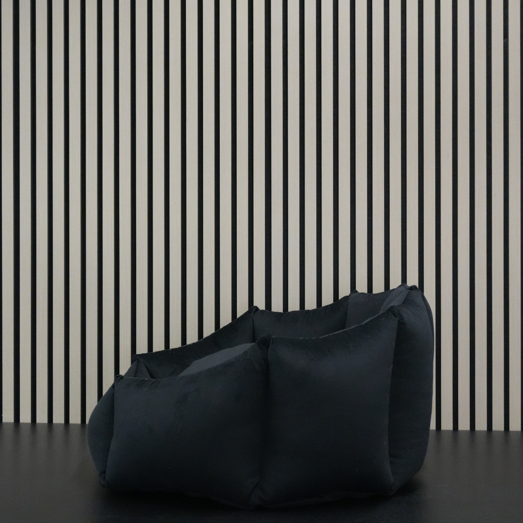 Hondenmand – Shell Zwart Velours