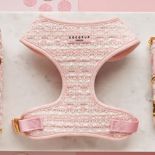 Cocopup London - Pink Tweed Tuigje